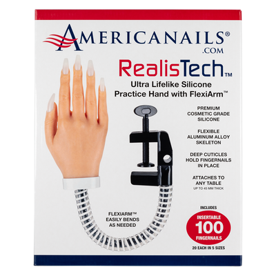 Americanails Mini Silicone Acrylic Nail Training Mat – ESOBEAUTY